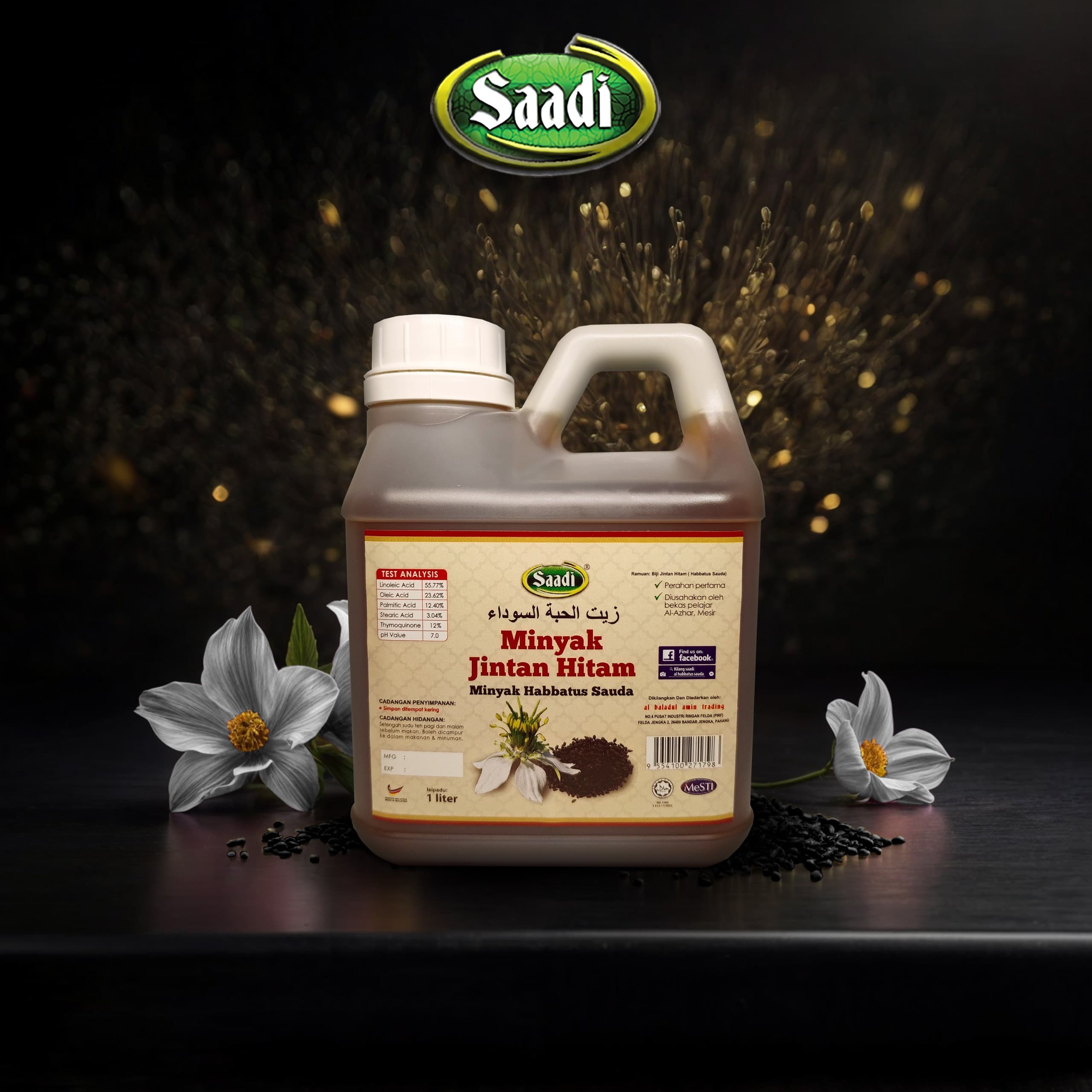 1 LITER MINYAK HABBATUS SAUDA
