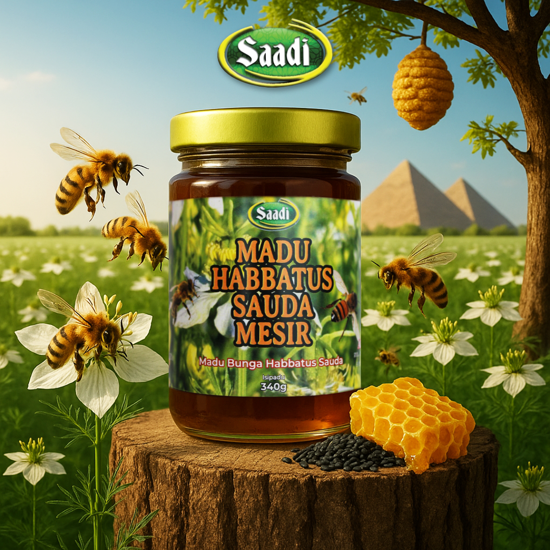 Madu Bunga Habbatus Sauda 340G